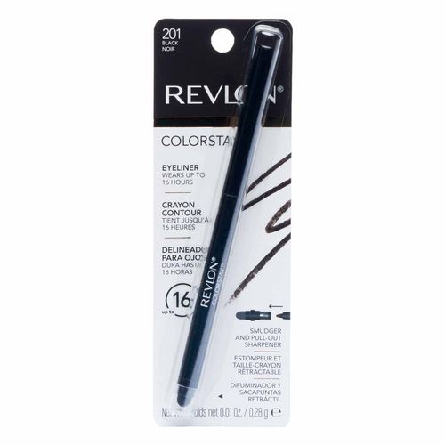 Delineador para ojos Revlon Colorstay Eyeliner tono 201 Black .28 gr