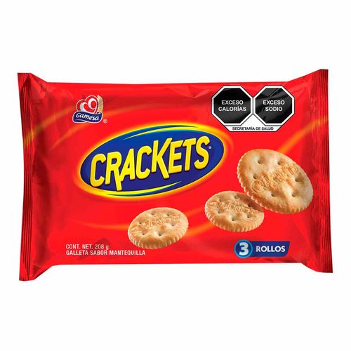 Galleta salada Crackets 208 g