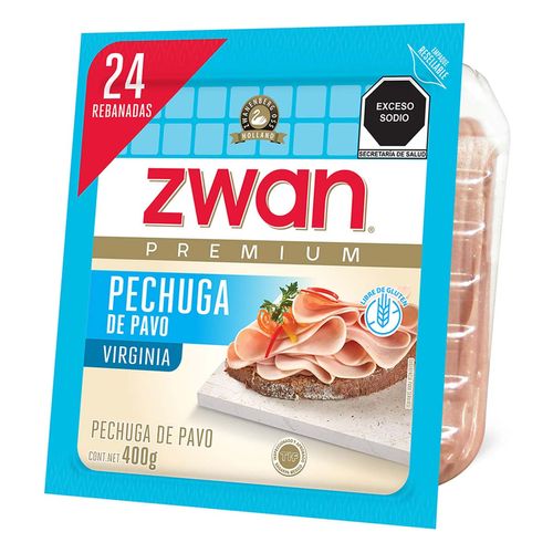 Pechuga de Pavo Zwan Virginia 400g