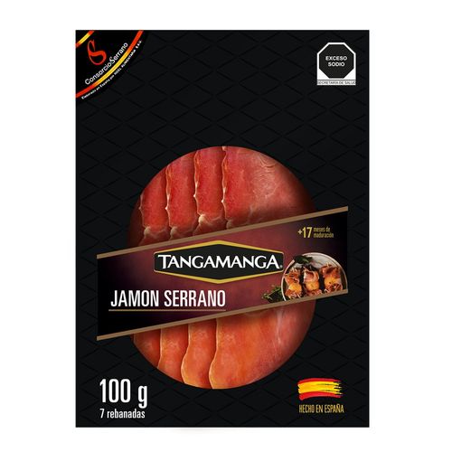 Jamón Serrano Tangamanga 100g