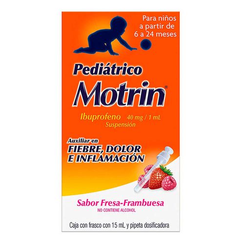 Suspensión Pediátrica Motrin Analgésico 15ml