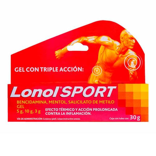 Gel Lonol Sport Tubo con 30g