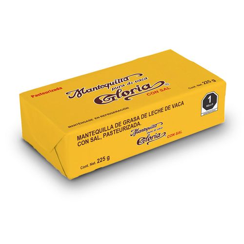 Mantequilla Gloria con Sal 225g