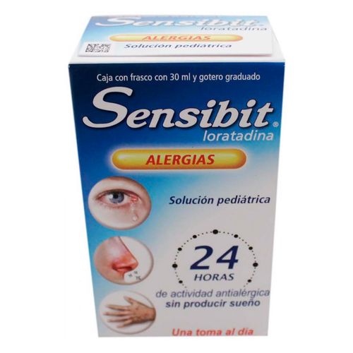 Solución Pediátrica Sensibit Alergias Frasco con 30ml y Gotero Graduado