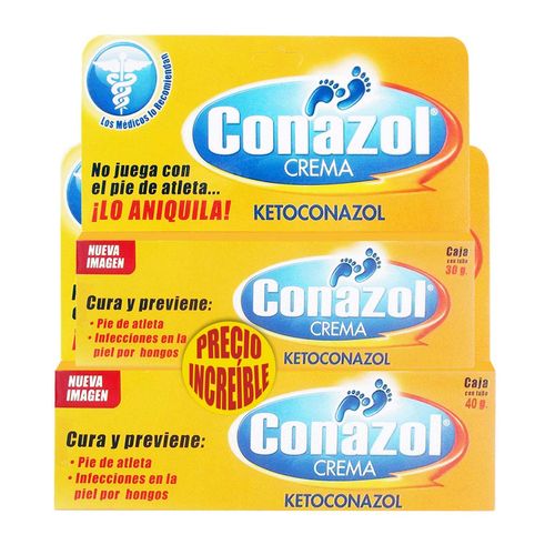 Crema Conazol 1 Tubo con 40g + 1 Tubo con 30g