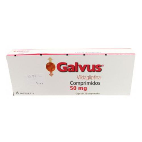 Comprimidos Galvus 50mg Caja con 28 Comprimidos