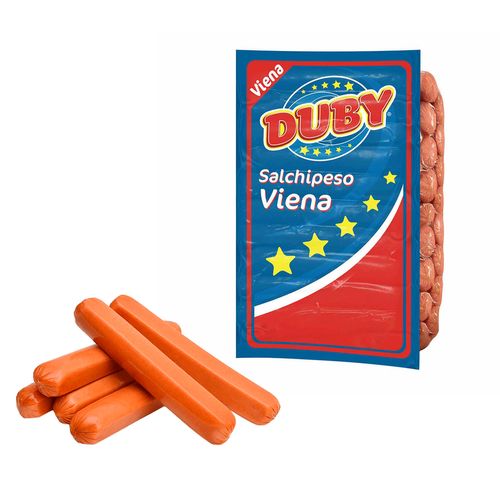 Salchicha por pieza tipo Viena Duby