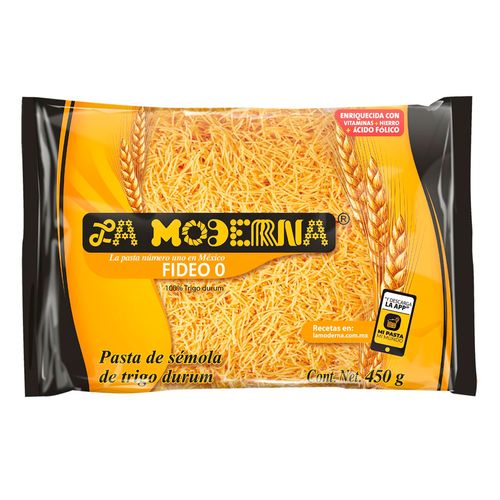 Pasta para Sopa La Moderna Fideo 0 450g
