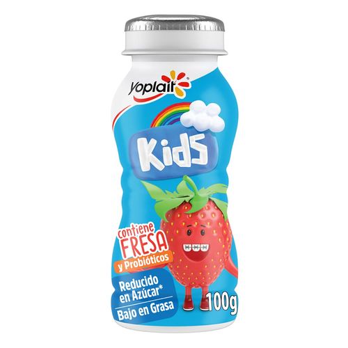 Yoghurt Yoplait Kids Bebible sabor Fresa 100g