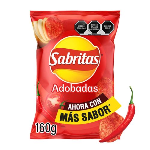 Papas adobadas Sabritas 160g
