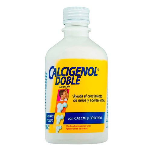 Suspensión Calcigenol Doble Frasco con 340ml