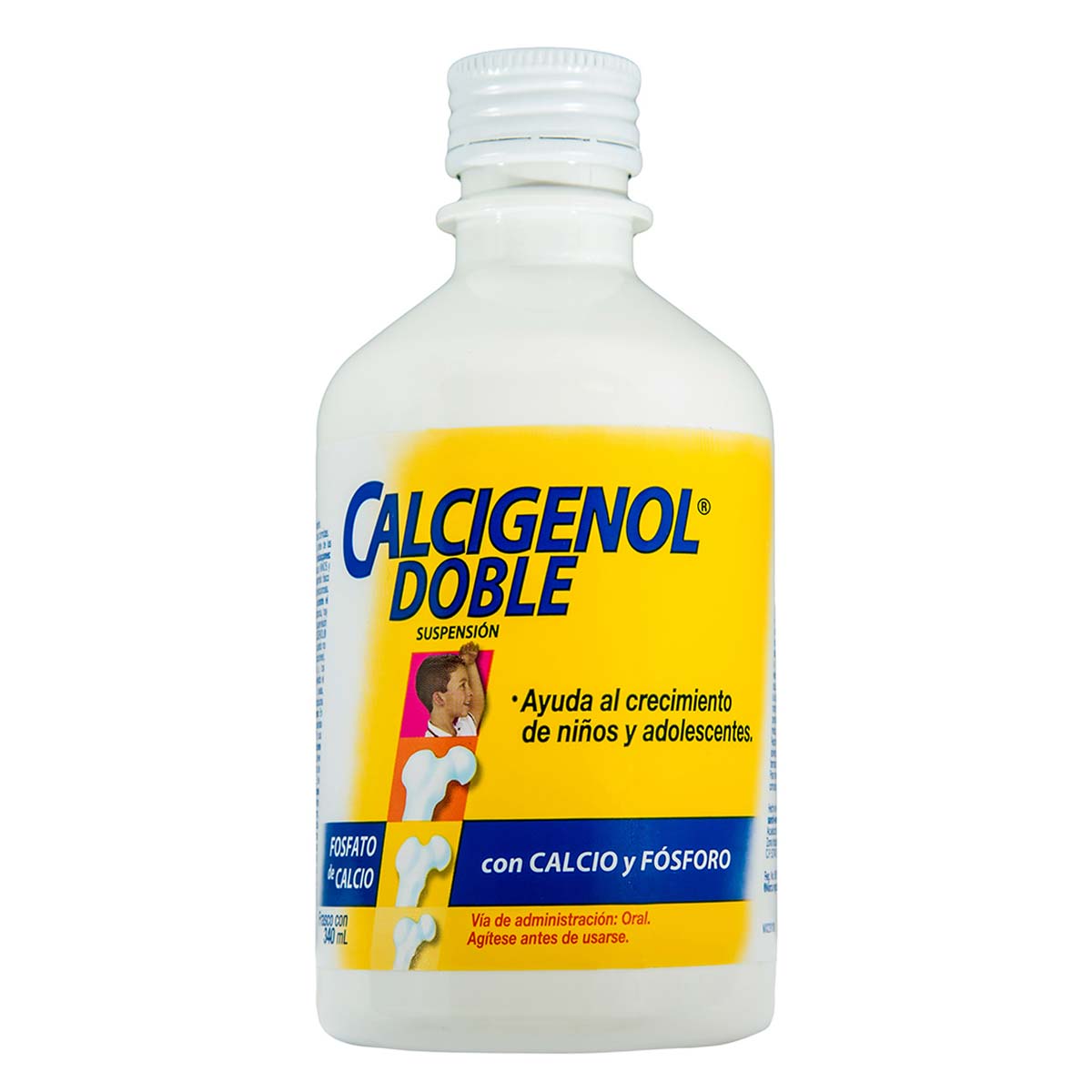 Suspensión Calcigenol Doble Frasco con 340ml | Chedraui