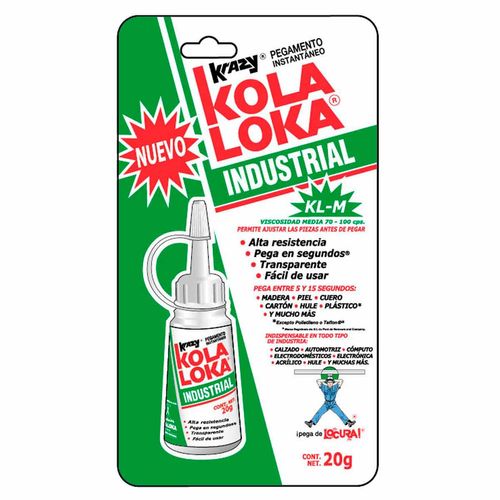 Pegamento KolaLoca 20gr Instant Indus.