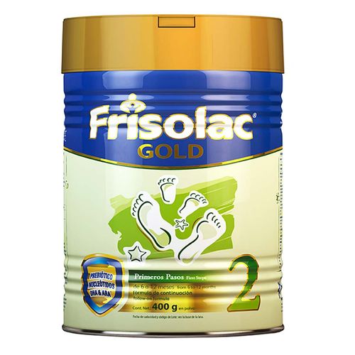 Fórmula Infantil Frisolac Gold Etapa 2 Primeros Pasos 400g