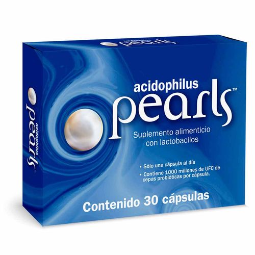 Pearls Lactobacilos Caja con 30 Perlas