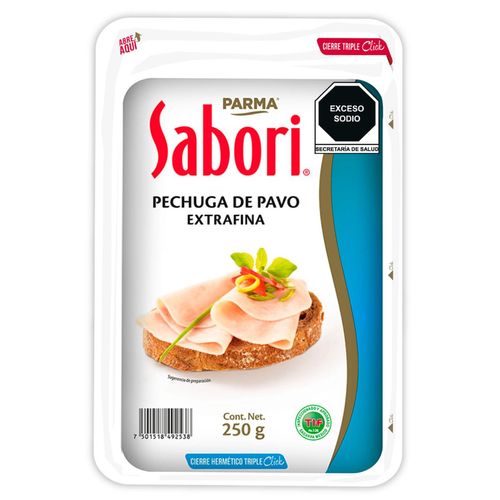 Pechuga de Pavo Extrafina Triple Click Sabori 250 g