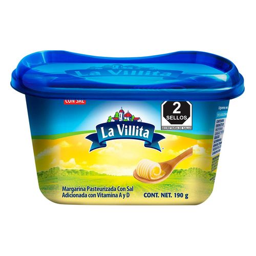 Margarina La Villita Untable Con Sal 190g