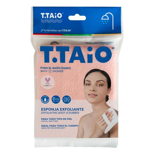 Esponja Exfoliante T.Taio con Elástico