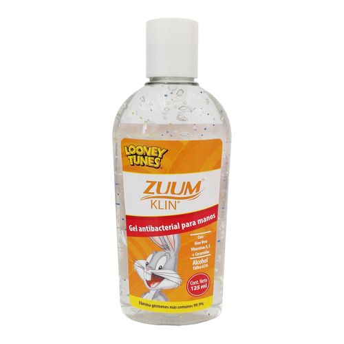 Gel Antibacterial Zuum Looney Tunes 125ml