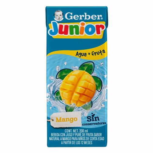 Bebida Hidratante Junior Splasher Etapa 4 Mango Tetrapack 200ml