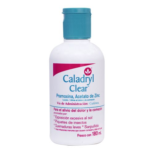Loción Caladryl Clear Frasco con 180ml