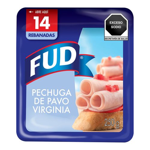 Pechuga de Pavo Fud Virginia 250g