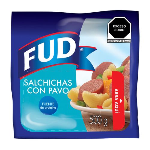 Salchichas Fud con Pavo 500g