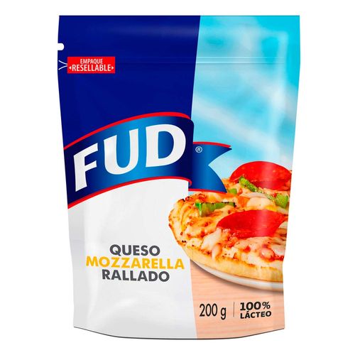 Queso Fud Mozzarella Rallado 200g