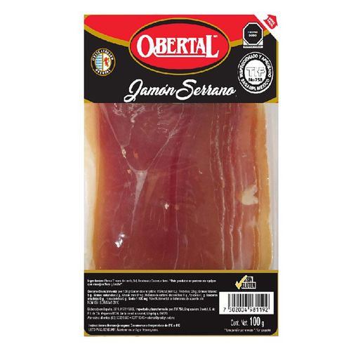 Jamón Serrano Obertal 100g