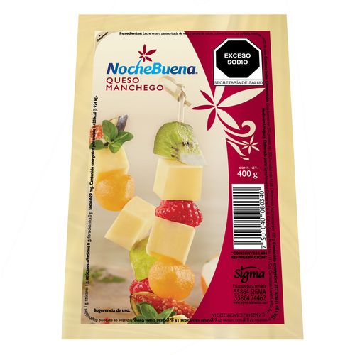 Queso Manchego NocheBuena Importado 400g