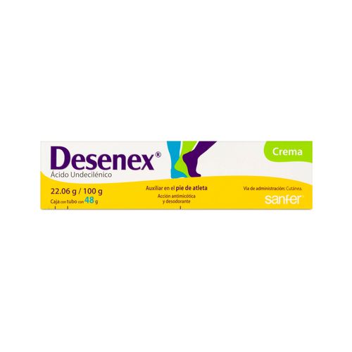 Crema Cutánea Desenex Tubo con 48g