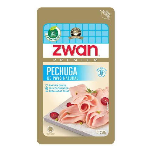 Pechuga Zwan Pavo Natural 250g