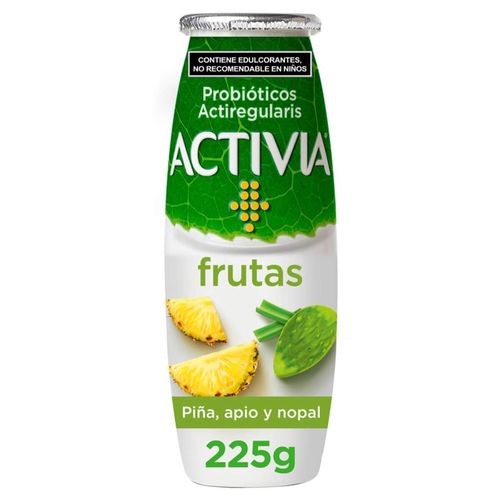 Activia Alimento Lácteo Bebible Piña Apio Y Nopal 225g