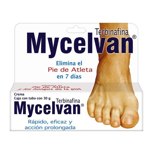 Crema Mycelvan para Pie de Atleta Tubo con 30g