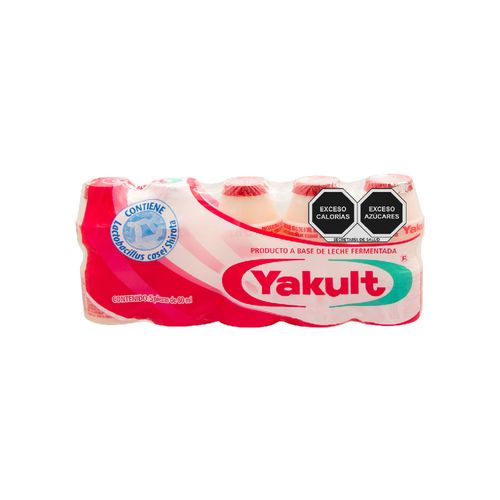 Yakult Producto a base de leche fermentada 80ml.