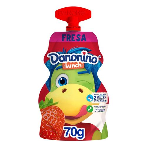 Danonino Lunch Queso Petit Suisse Con Fresa 70g