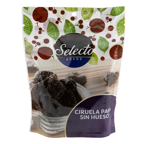 Ciruela pasa sin hueso Selecto Brand 250g