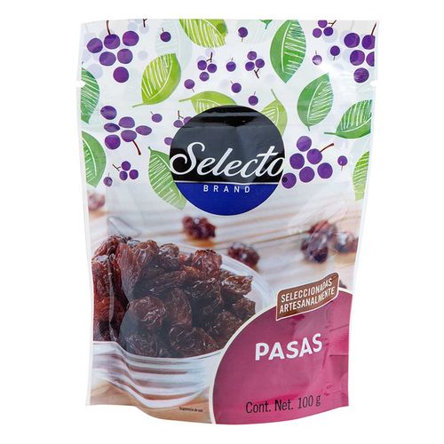 Uva Pasa Selecto Brand 100g