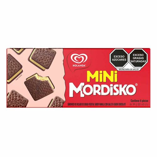 Sándwich Holanda Mini Mordisko 6 Piezas