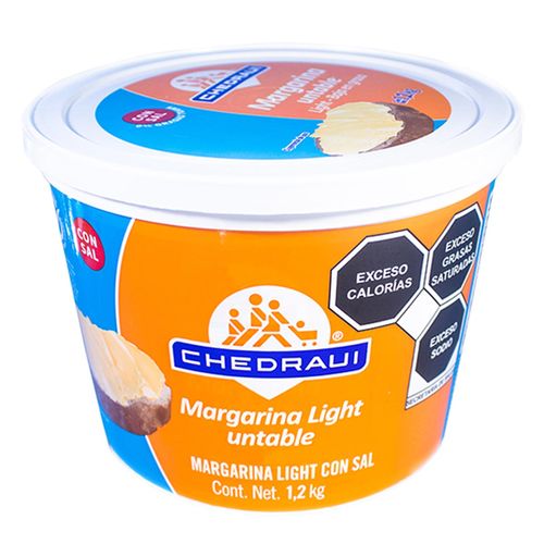 Margarina Chedraui Baja en Grasa de 1.2kg