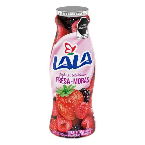 Yoghurt Bebible Lala Fresa Mora 220g