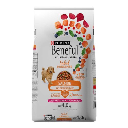 Purina Beneful Salud Radiante Adultos Salmón Bulto de 4kg