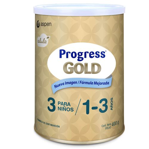 Fórmula Infantil Progress Gold 3 Niños Lata con 400g