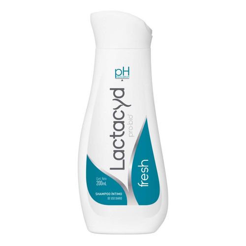 Shampoo Íntimo Lactacyd Fresh de Uso Diario Botella de 200ml