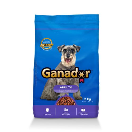 Alimento para perro Ganador Original Adulto Razas Pequeñas 2kg