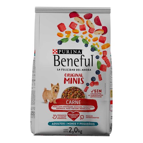 Purina Beneful Adulto Razas Minis y Pequeñas Carne Bulto de 2kg