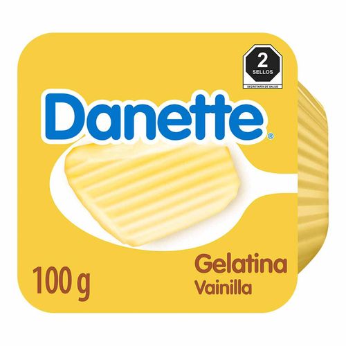 Gelatina Danette Sabor Vainilla 100g