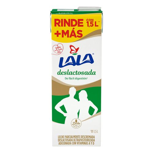 Leche UHT Lala Semi Deslactosada 1.5L