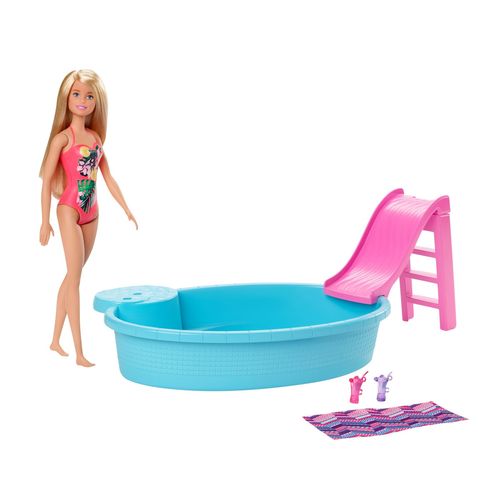 Muñeca Barbie Estate Alberca y Muñeca