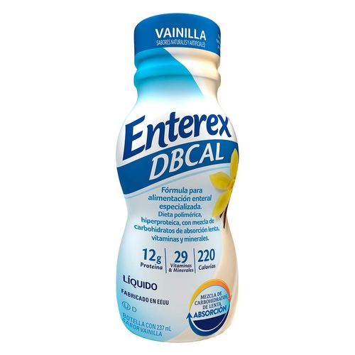 Suplemento Alimenticio Enterex DBT Sabor Vainilla 237ml